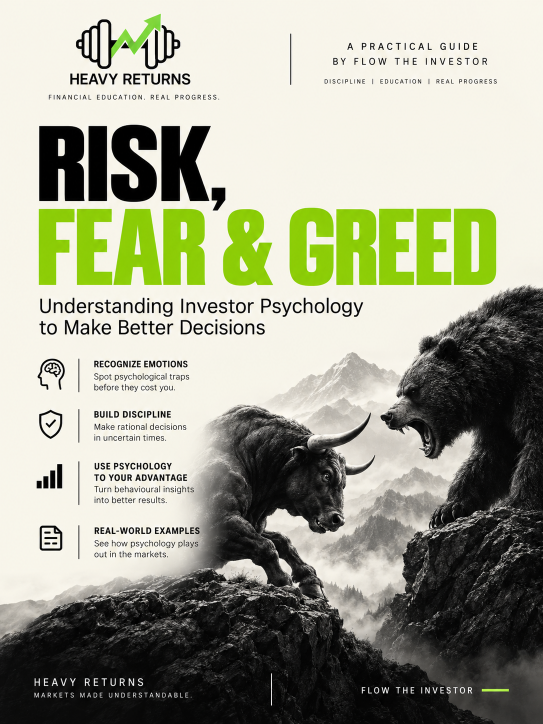 Risk Fear Greed Ebook — Heavy Returns cover